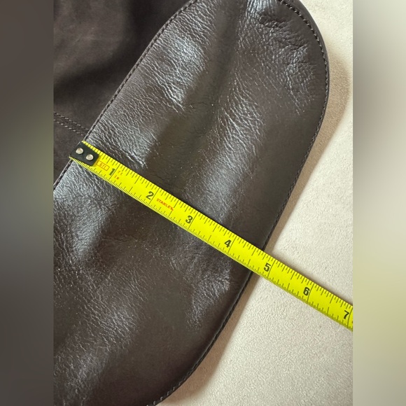 Cole Haan Espresso Suede Bucket Bag - Picture 5 of 6